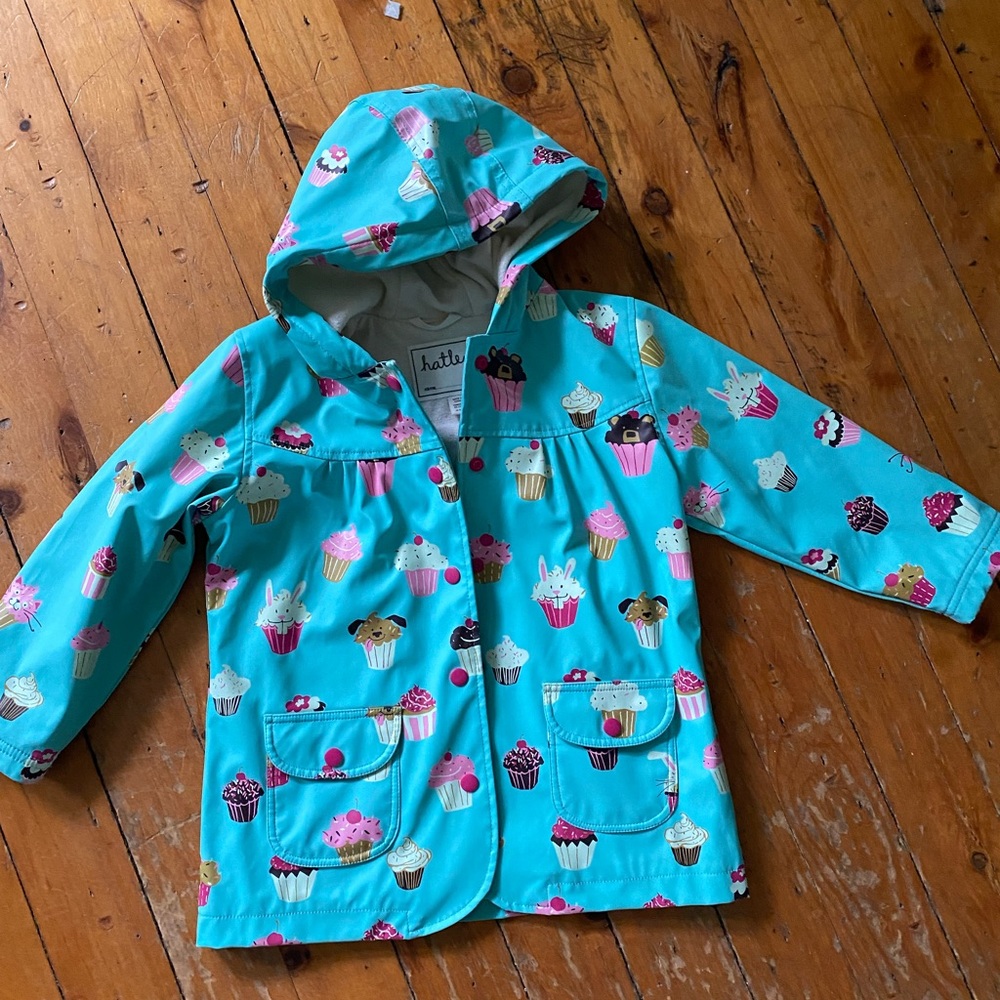 Unicorn Hatley Raincoat sise 5 girls